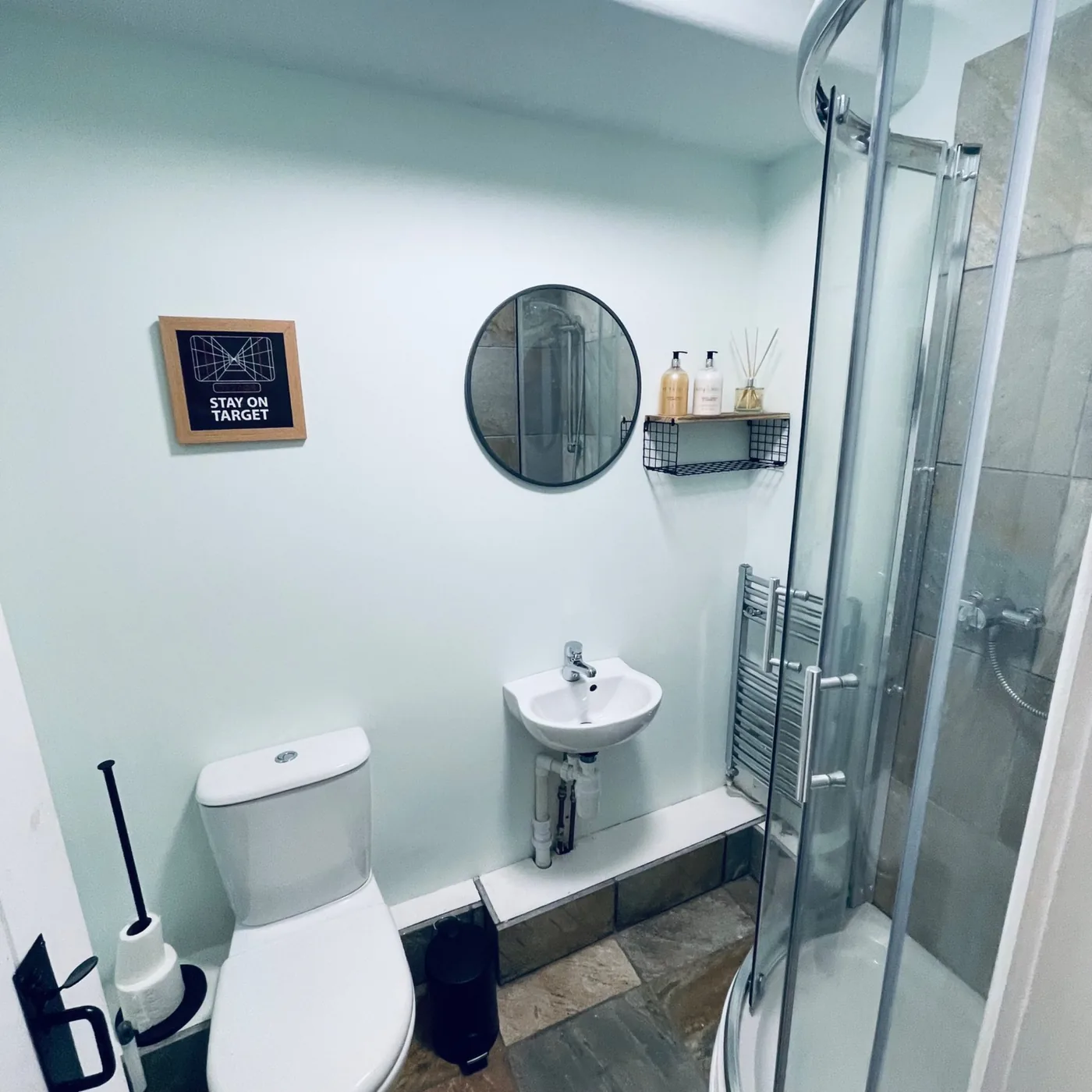 Shower room at Dunmallet