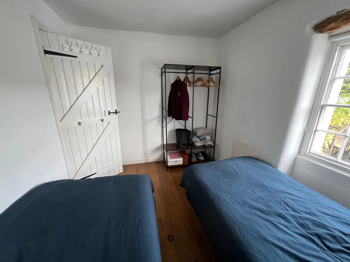 Twin bedroom at Dunmallet